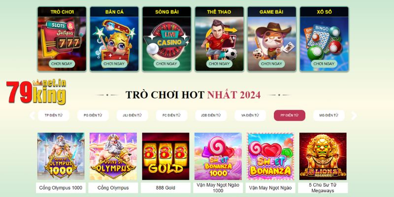 Đăng ký 79King để trải nghiệm vô số game hấp dẫn
