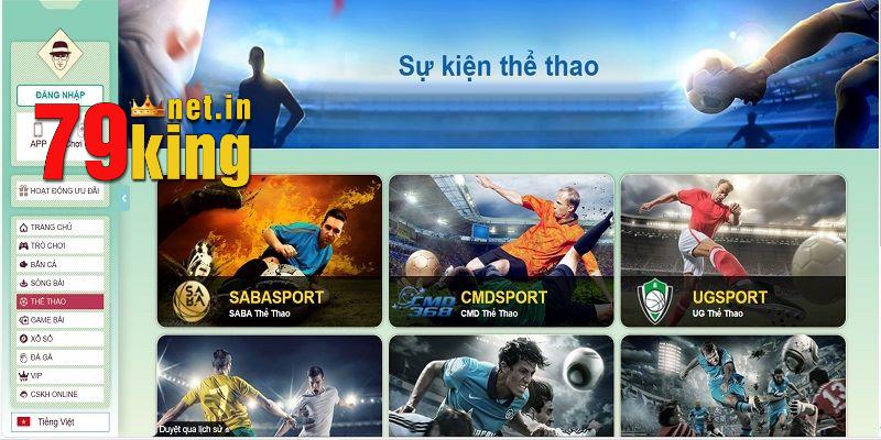 Thể thao 79King - Nơi đặt cược lý tưởng cho các tín đồ mê thể thao